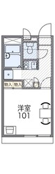 レオパレス正心館の物件間取画像